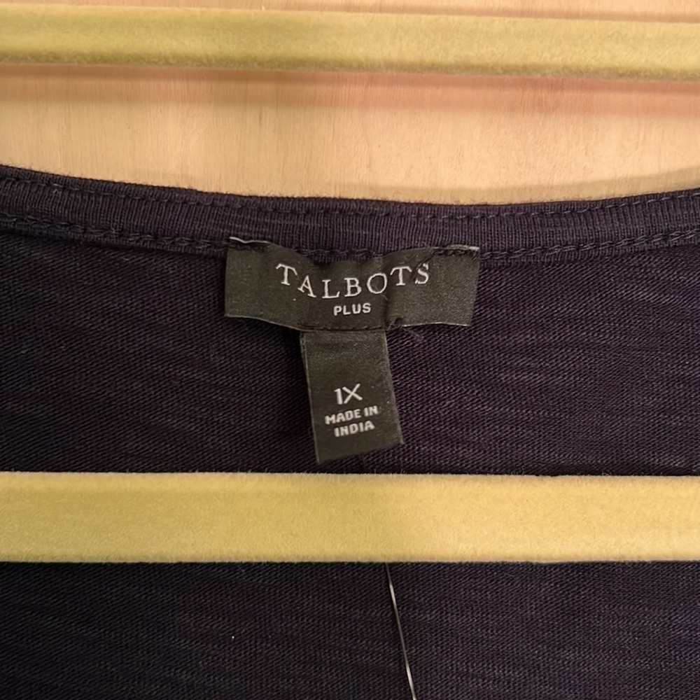 Talbots Embroidered Shift Dress - Picture 4 of 7